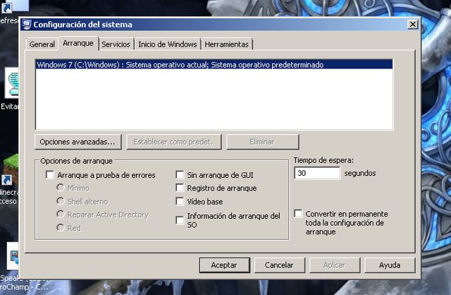 vamos a opciones avanzadas